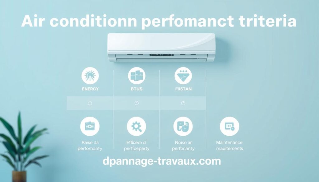 critères de performance climatiseur