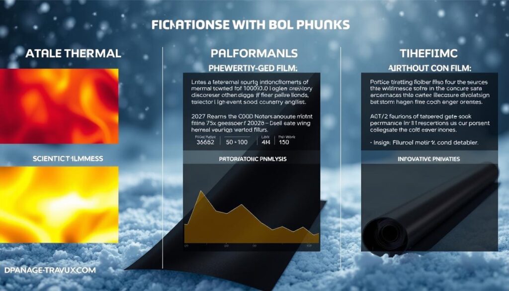 Film thermique anti froid performance comparaison