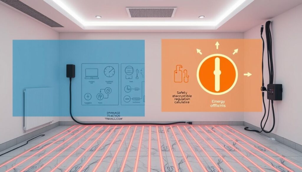 régulations chauffage sol électrique