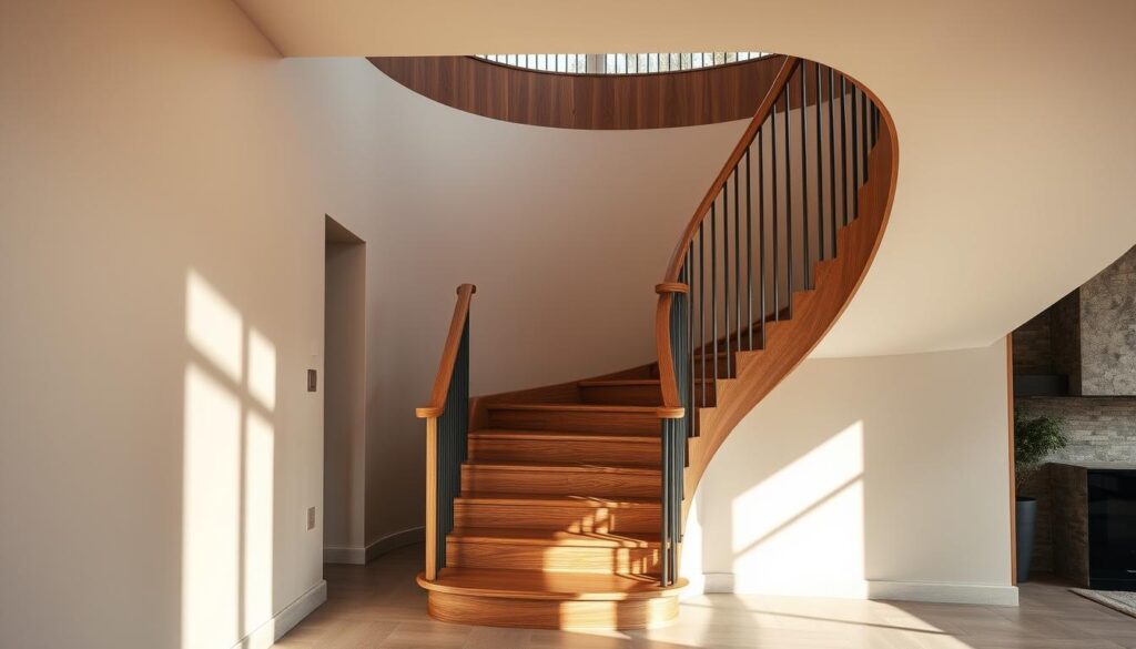 Escalier en bois quart tournant comparaison