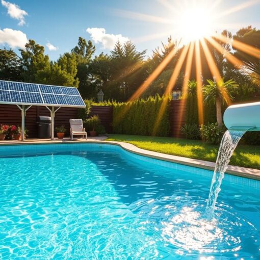 chauffage pour piscine solaire