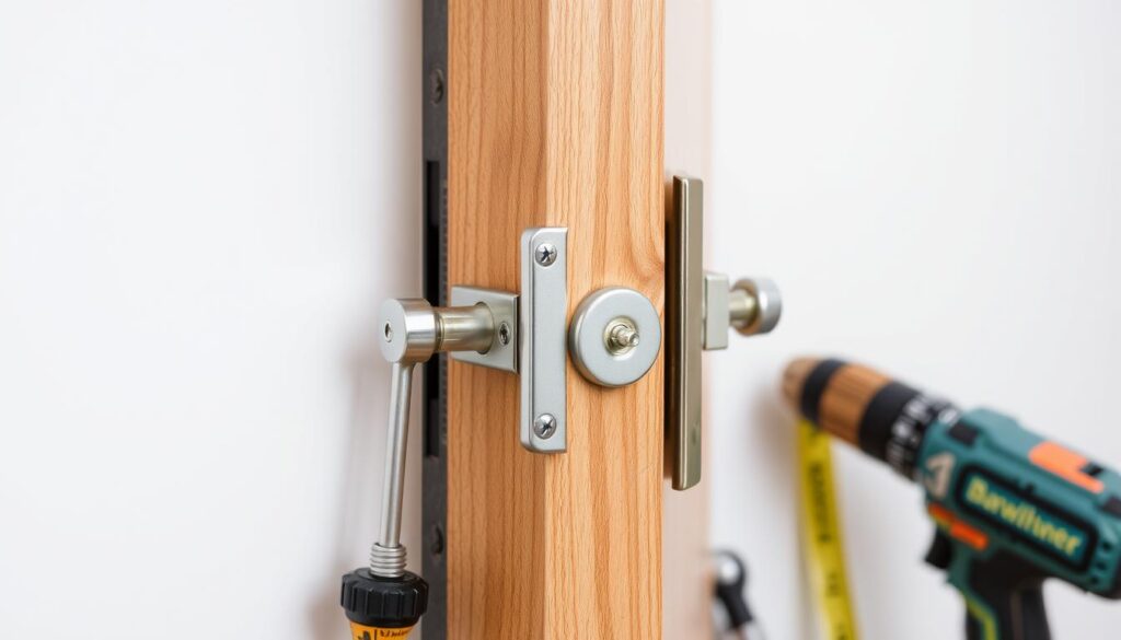 installation entrebailleur porte