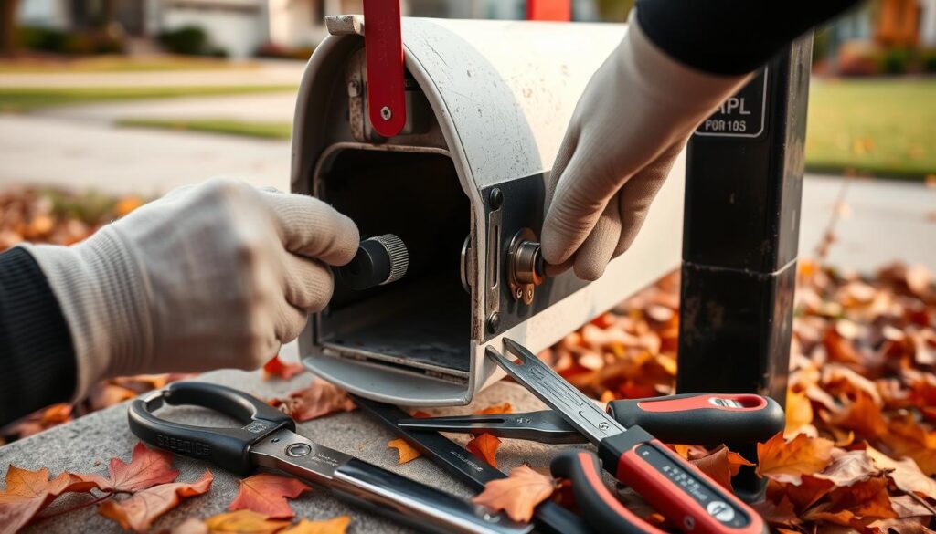 maintenance préventive serrure boite lettres