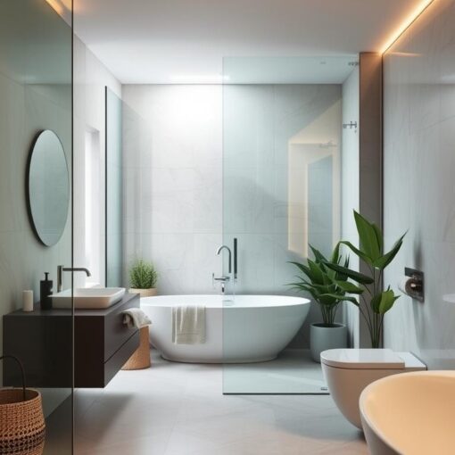 verrière salle de bain