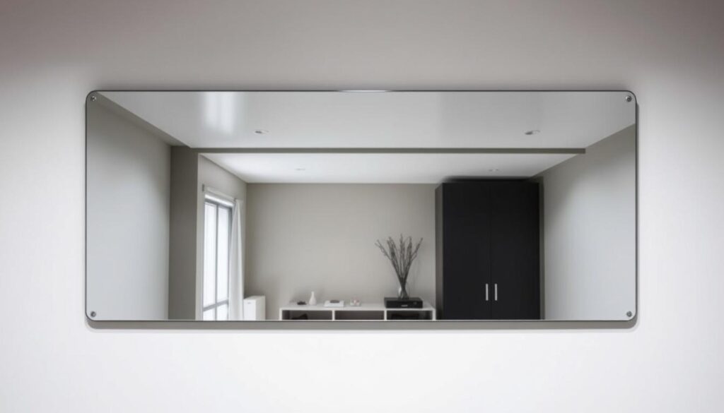 Miroir sans tain design moderne