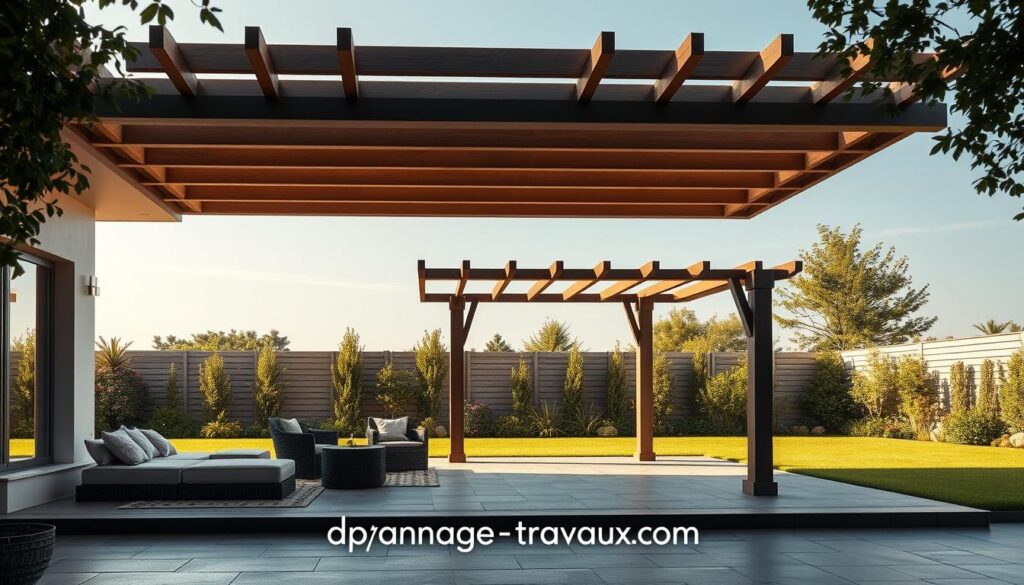 Pergola autoportée dimensions