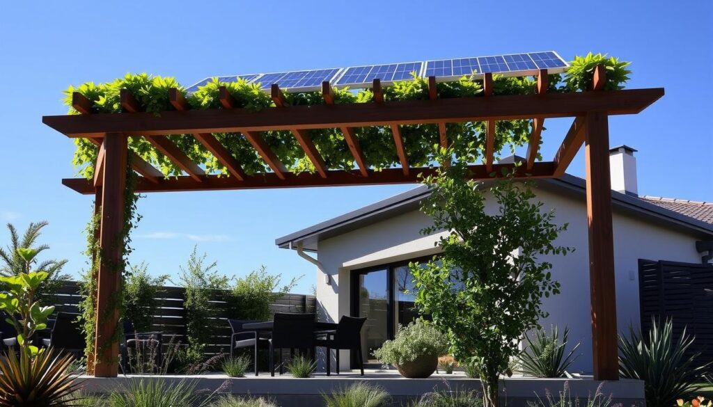 Pergola autoportée efficacité énergétique