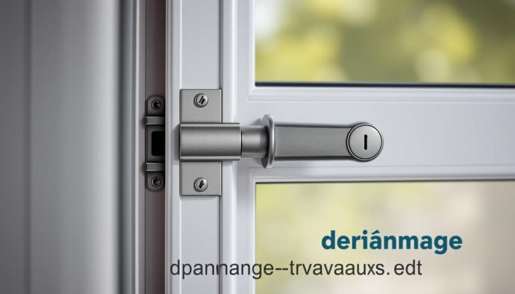 Système de sécurité crémone fenetre PVC
