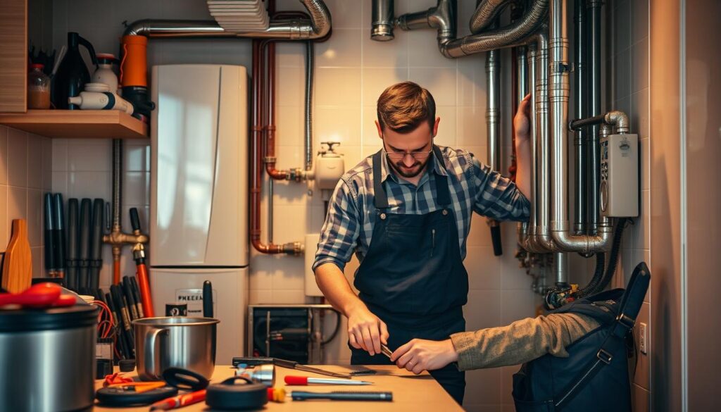 définition plombier chauffagiste